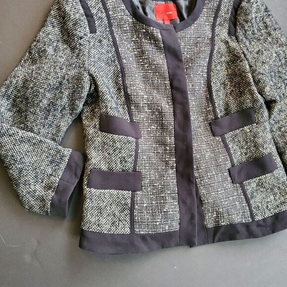 Narciso Rodriguez Tweed Blazer Jacket - Picture 4 of 9